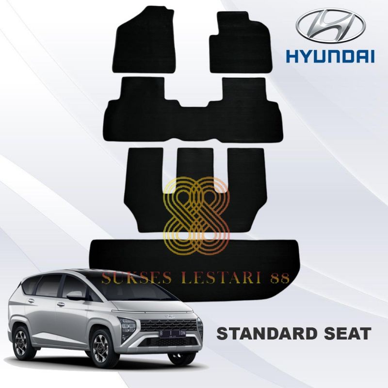 Karpet Mobil Hyundai Stargazer Captain Seat / Standard Seat