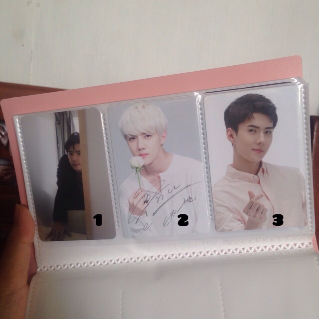 EXO SEHUN OFFICIAL PHOTOCARD
