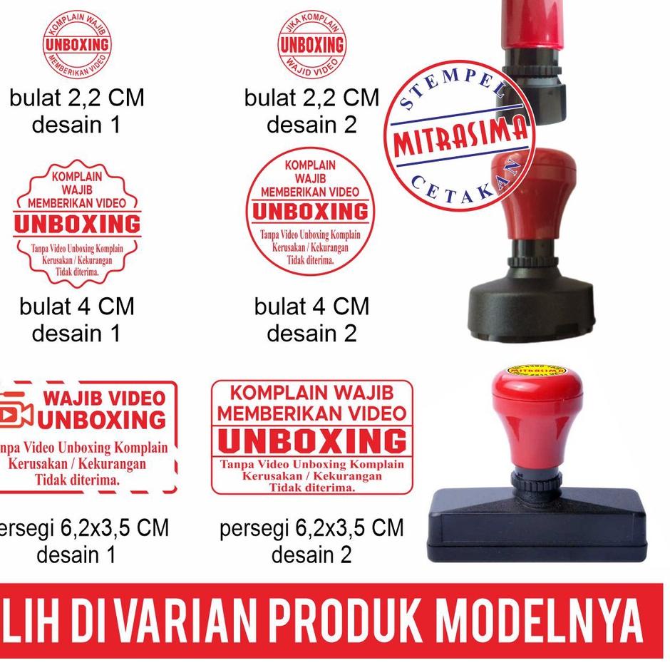 

Best - Stempel Wajib Unboxing Warna Otomatis