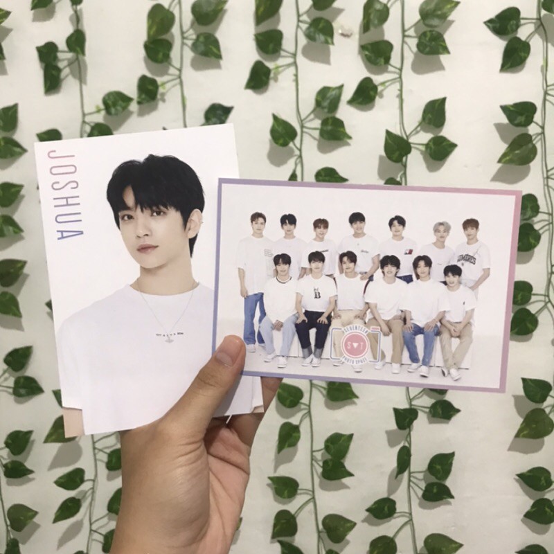 

JOSHUA SEVENTEEN POSTCARD SPESIALSPACE (Satu Set)