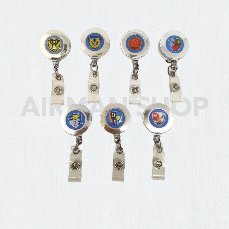 

Badge Reel/Badge Holder/Passring/Lanyard Clip TNI
