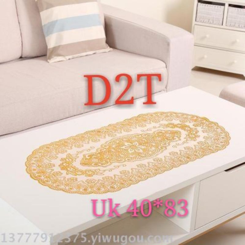 Taplak Meja Karet uk 40cm x 83cm