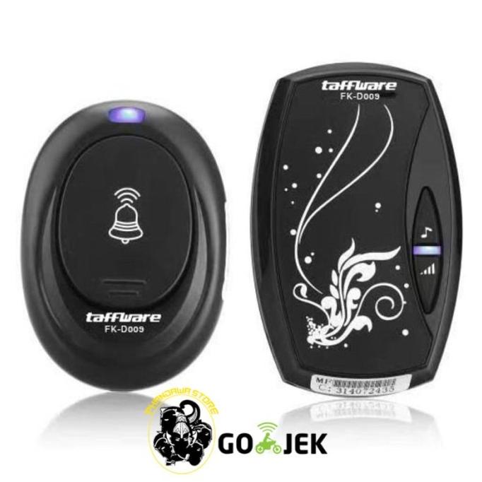 @#@#@#] Bel Pintu Waterproof Bel Rumah Alarm Pintu Rumah Wireless Alarm