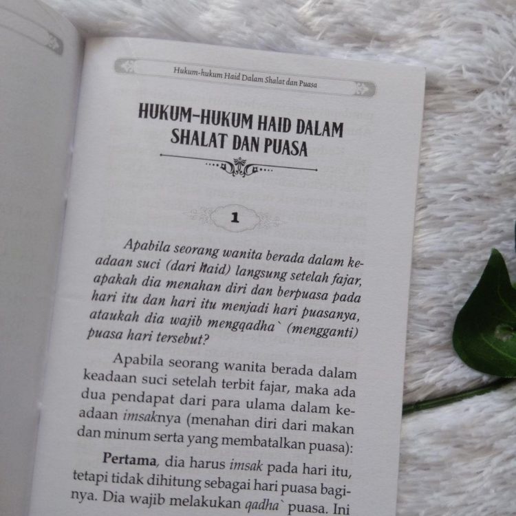 Buku Saku 52 Persoalan Sekitar Hukum Haid - Darul Haq