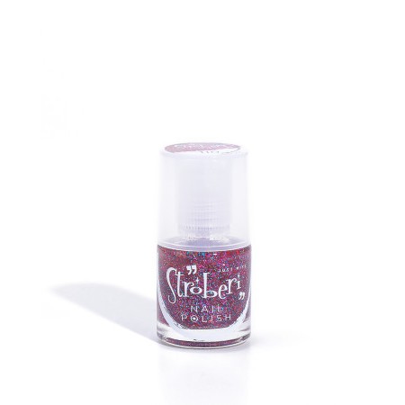  Stroberi  Nail Polish Glitter Magic 110 Shopee Indonesia