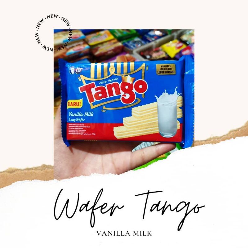 

[PAKET HEMAT] TANGO KECIL VANILLA - STRAWBERRY - COKELAT