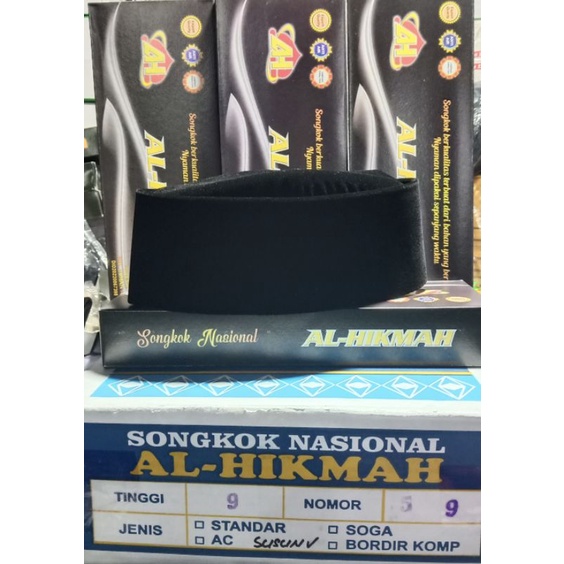 songkok susun/songkok nasional/