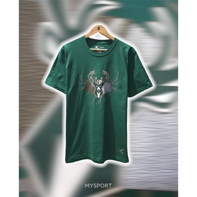 TSHIRT KAOS BASKET NBA MILWAUKEE BUCKS