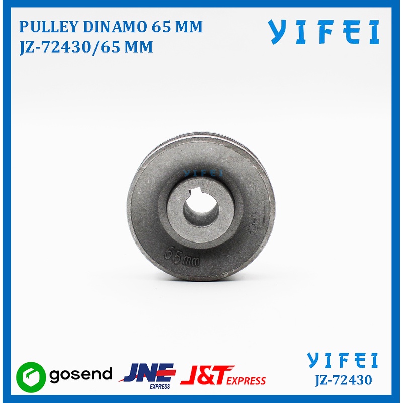 Pulley / Poli / Poly Dinamo Mesin Jahit 65MM YIFEI-72430/65MM