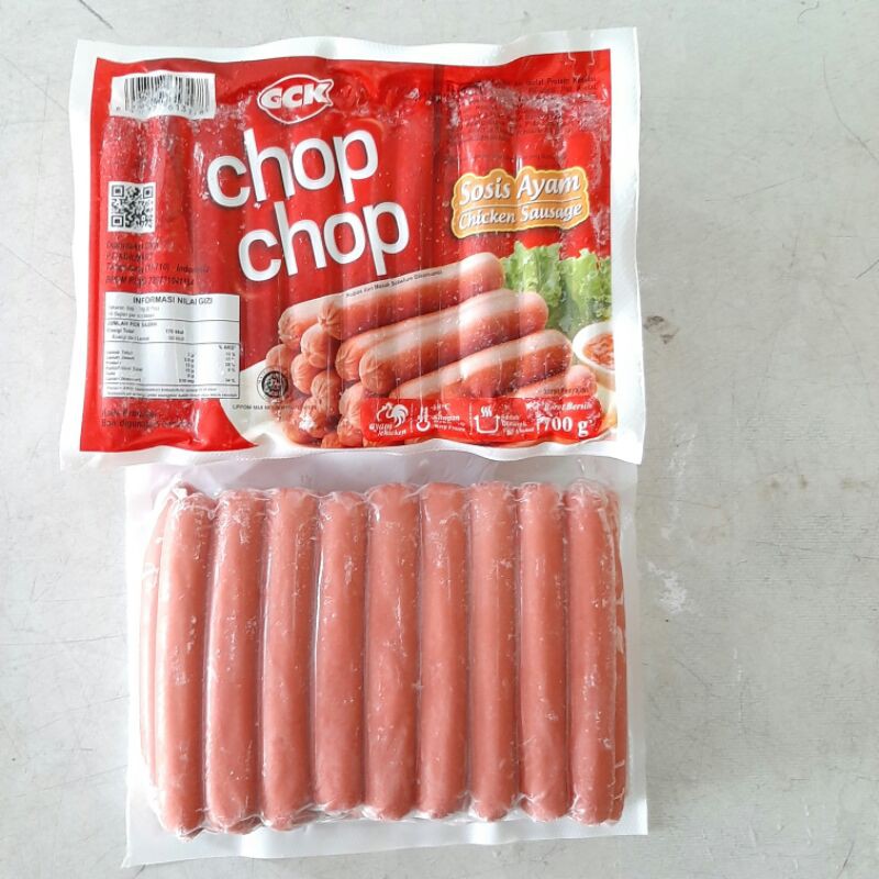 

sosis ayam chop chop isi 30 700gr pendek