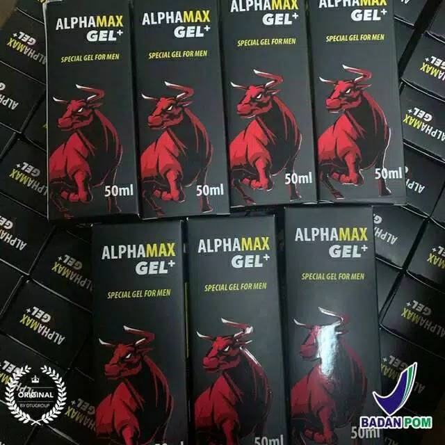 Alphamax Gel Asli-Originall Alphamax-Sedia Juga Alpha max Kapsull
