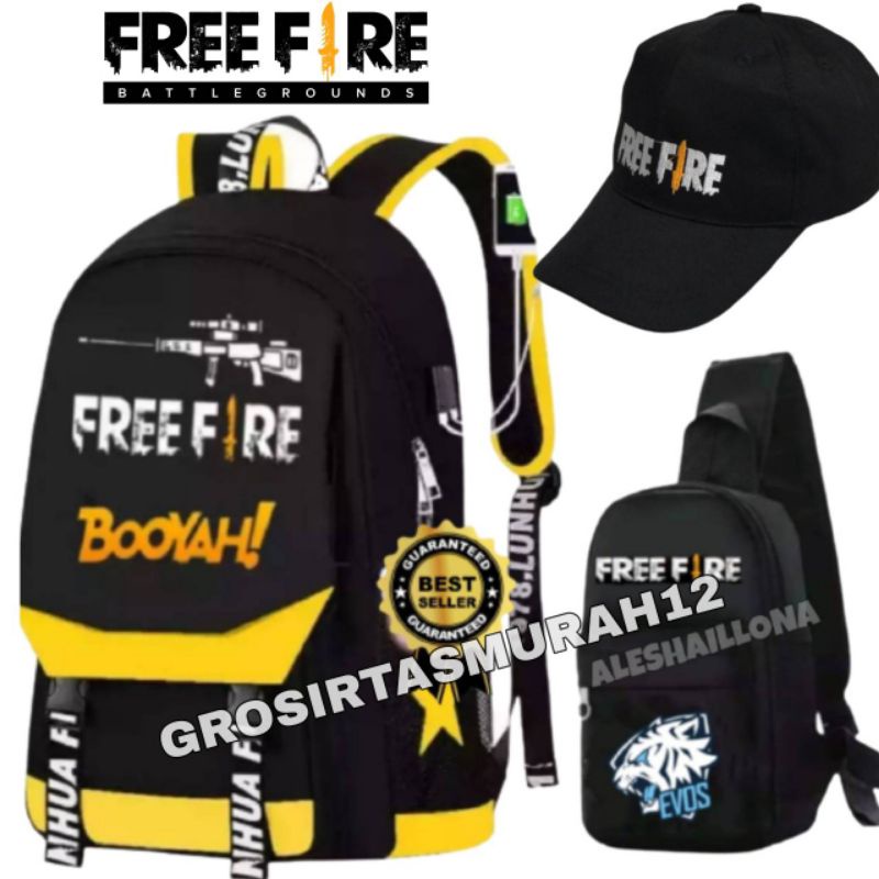 Tas Anak Sekolah anak laki-laki tas sekolah anak sd tk smp laki-laki murah FREEFIRE - RANSEL FREEFIRE BOOYAH TAS SEKOLAH ANAK RANSEL ANAK BACKPACK ANAK MURAH RANSEL ANAK MURAH TAS SEKOLAH ANAK BESTSELLER