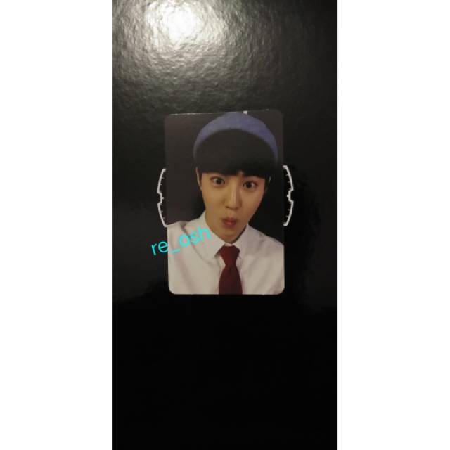 EXO PHOTOCARD - SUHO (LOVE ME RIGHT)