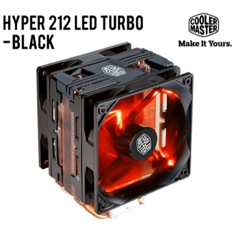 CPU COOLER - COOLER MASTER HYPER 212 TURBO