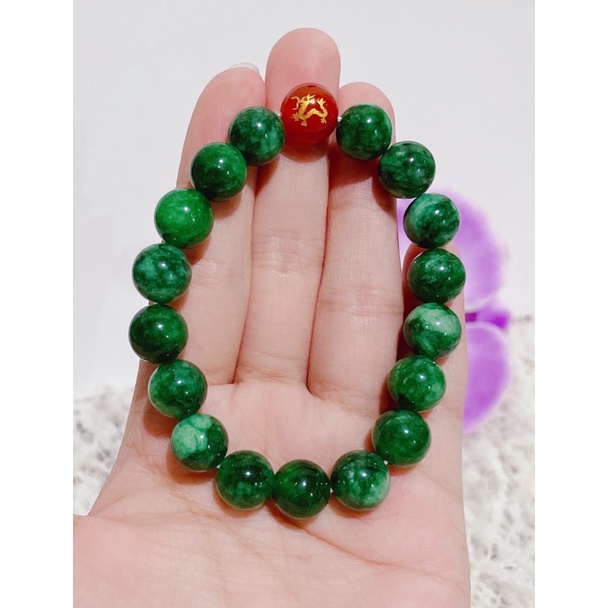 Gelang karet giok hijo ukir naga giok asli terbaru 3 motif