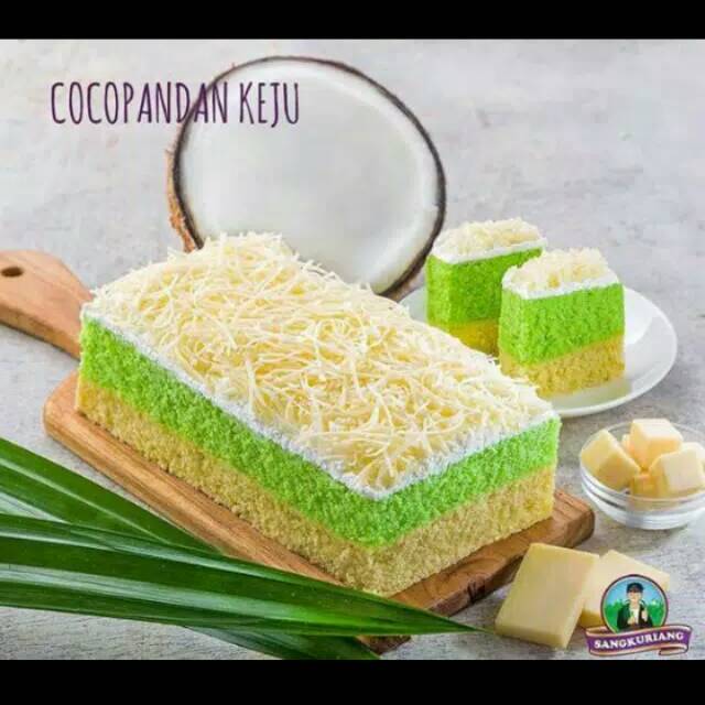 

BOLU LAPIS BOGOR SANGKURIANG - Cocopandan Keju