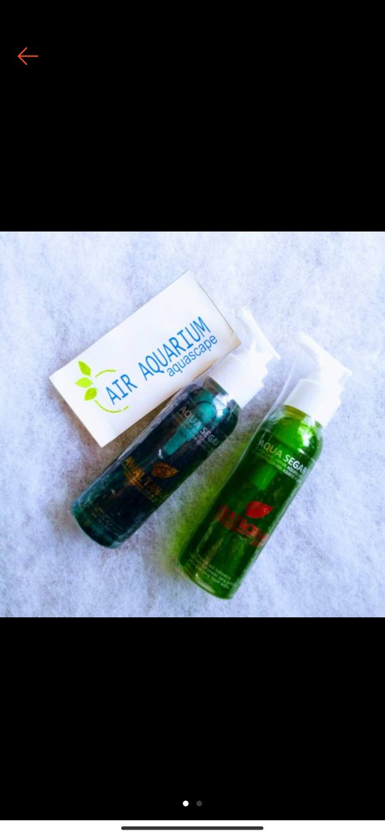 Pupuk Cair Aquascape Paket Aquasegar Awal Tanam & Cerah Lebat 120ml