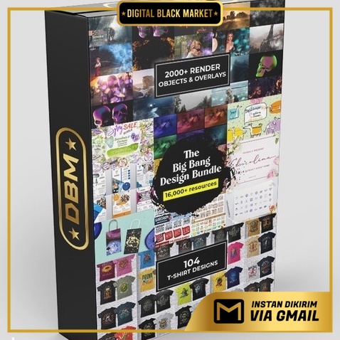 Inkydeals The Big Bang Design Bundle 107GB