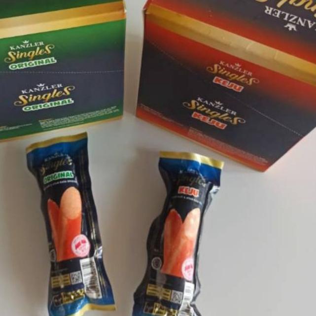 

GRATIS ONGKIR✅1 BOX KANZLER SINGLES SOSIS BAKSO ISI 12 PCS 1 DUS 1 LUSIN|RA8
