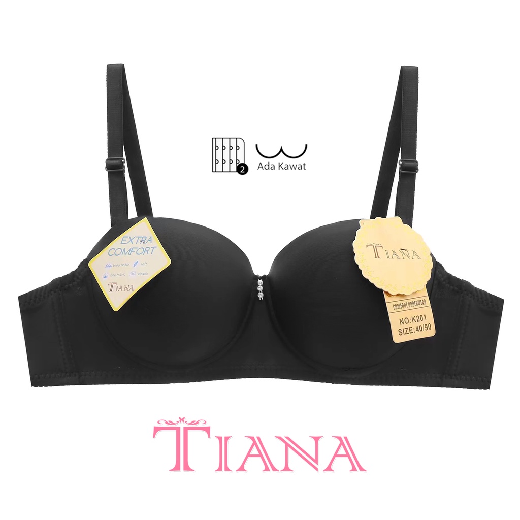 TIANA | Push Up Bra / Bra Kawat Polos / art TN K201