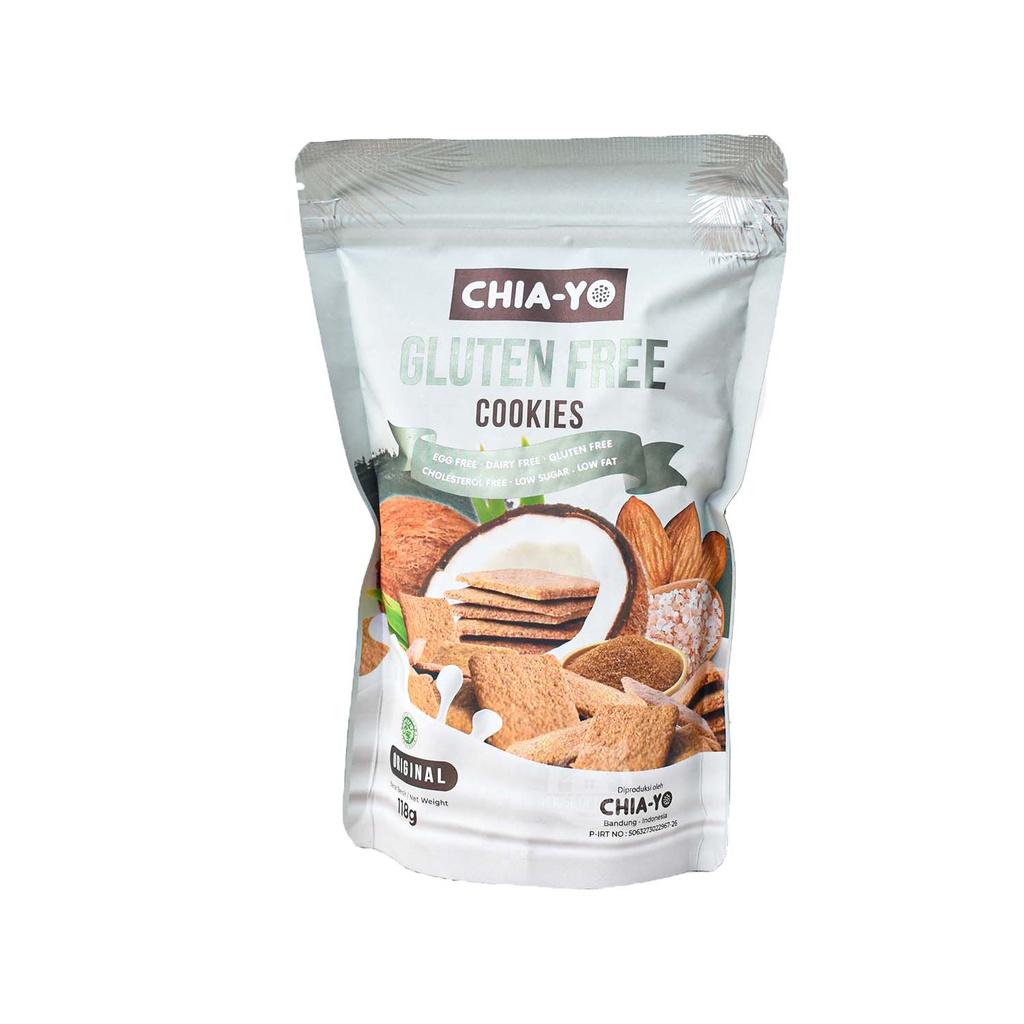 Chia - Yo Gluten Free Cookies Original 118 Gr