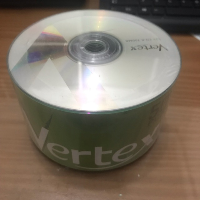 VERTEX CD-R BLANK 52X 700 MB JUAL PER KEPING ECER CD KOSONG