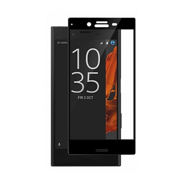 Grace Sony Xperia XZ / F8332 - 2.5D Full Screen Tempered Glass - Lis Hitam
