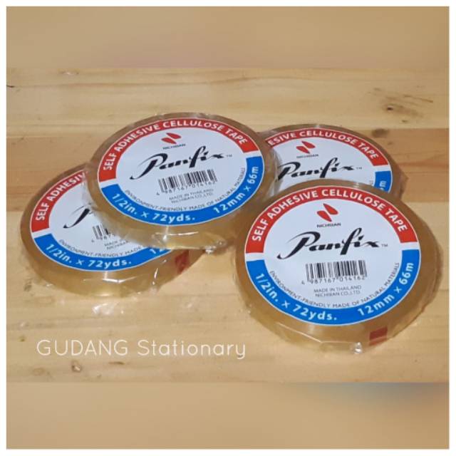 Selotip Bening 0.5 inch x 72 yards PANFIX