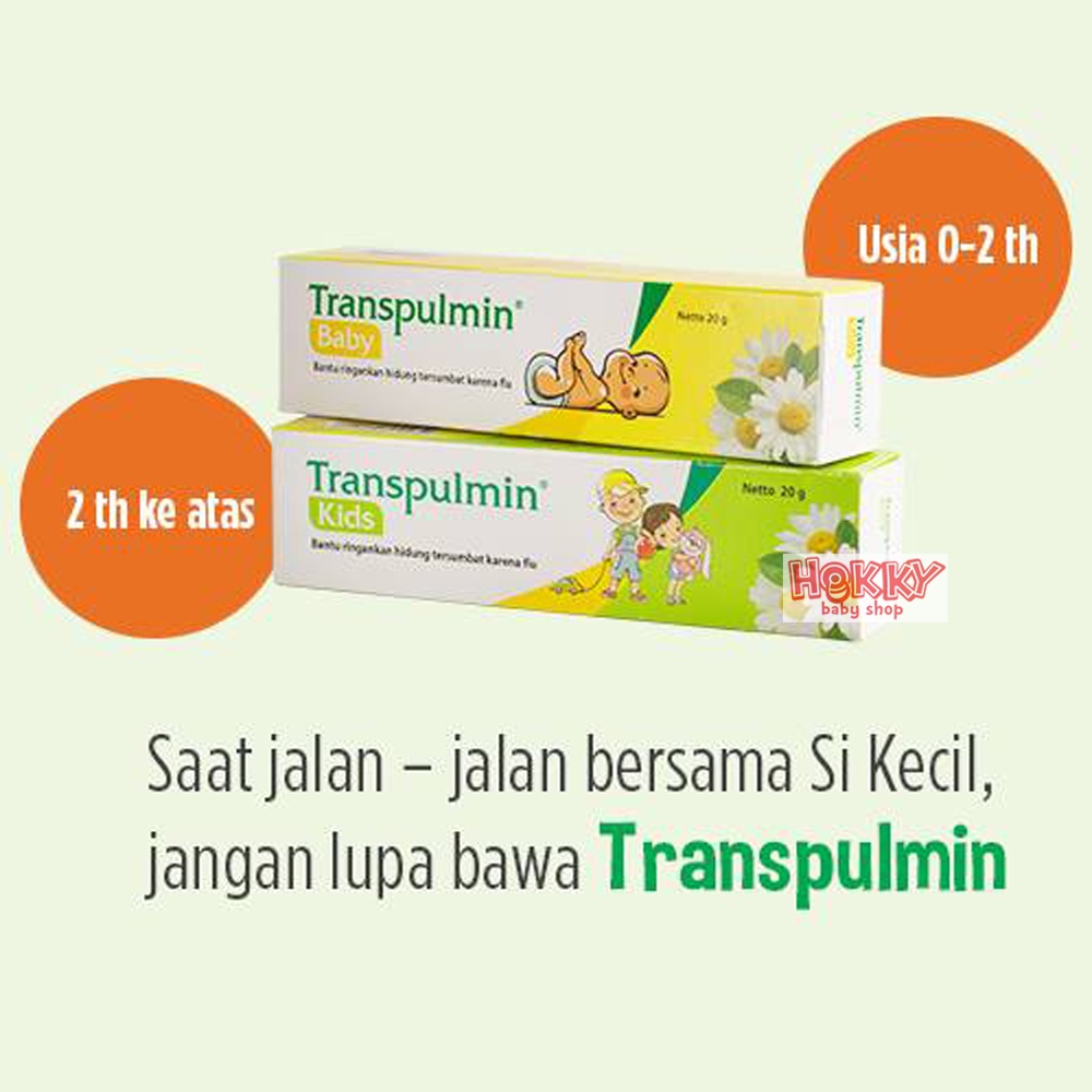 Transpulmin Baby Kids Balsam Untuk Hidung Tersumbat 10 g 20 g