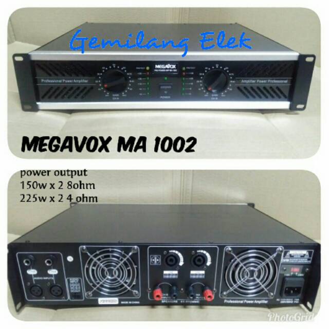 Power MEGAVOX MA-1002