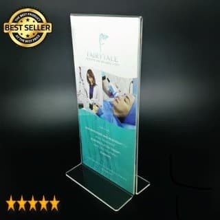 

Promo Acrylic Tentcard / Tempat Brosur/Akrilik Nomer meja