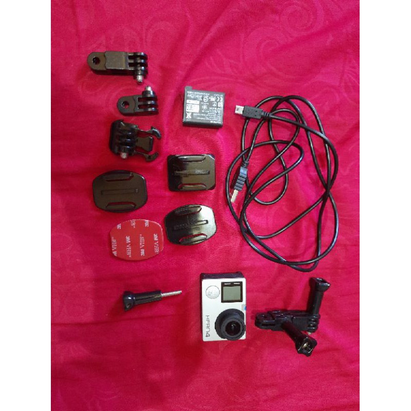 go pro hero 4 silver
