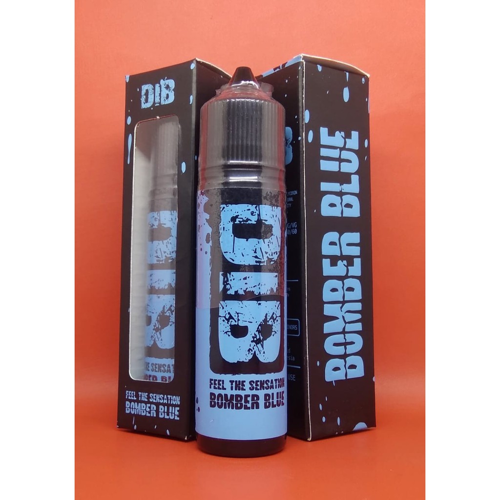 DIB bomber blue 60ml 3mg glu killer by sly eliquid berpita cukai