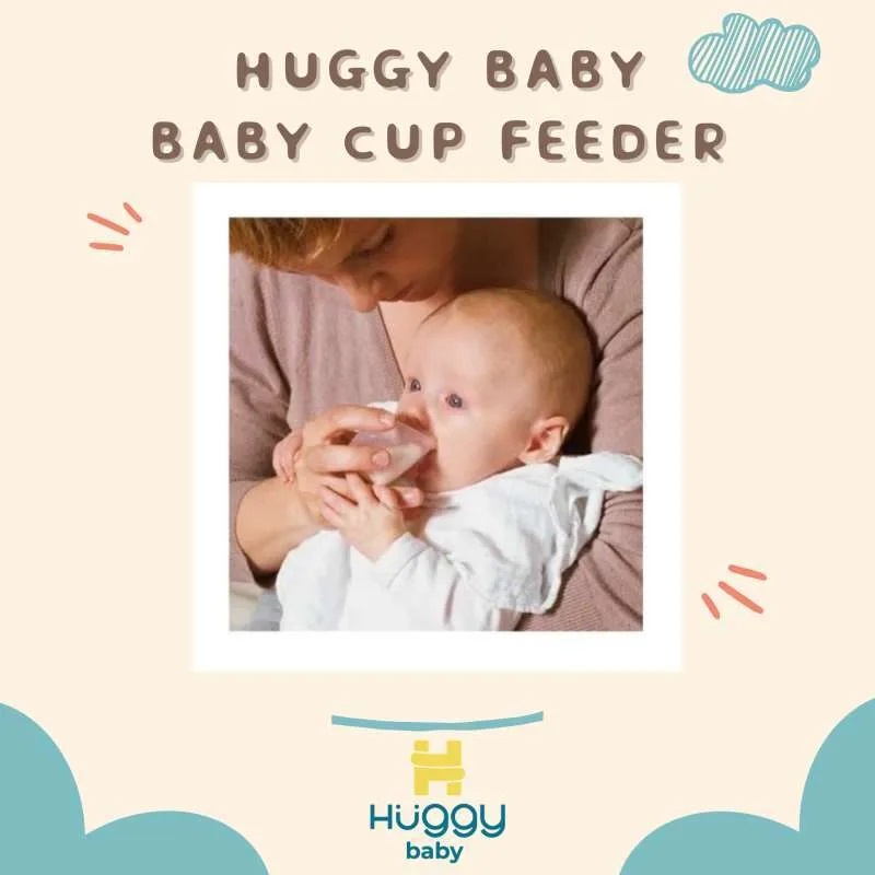 Huggy Baby Baby Cup Feeder | Gelas Sloki Cangkir Bingung Puting ASIP - B1010042