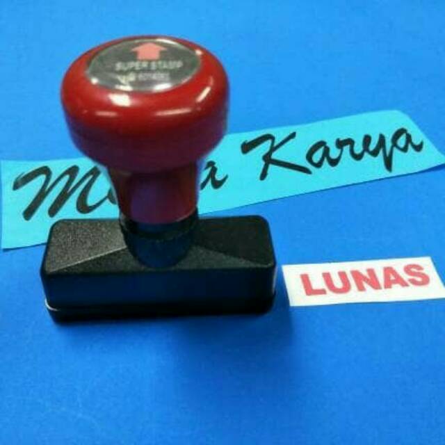 

Stempel Otomatis Flash LUNAS