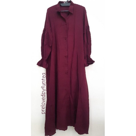 [Preloved] Gamis Kala by Alaqsaskarf/Aqsamodestwear