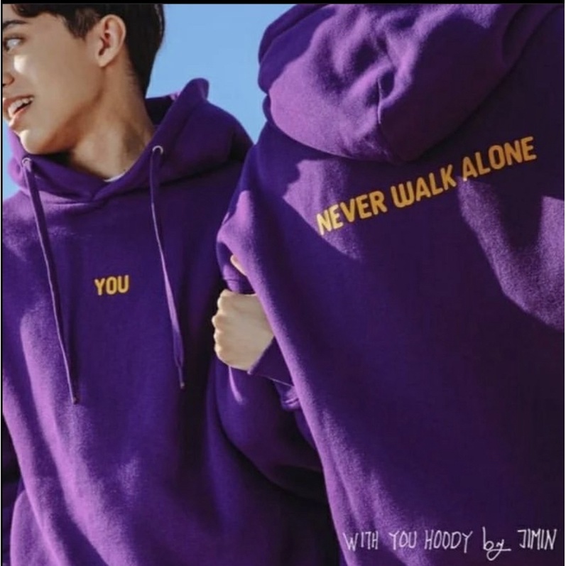 (BOOKED) With You Hoodie Jimin merch by member official