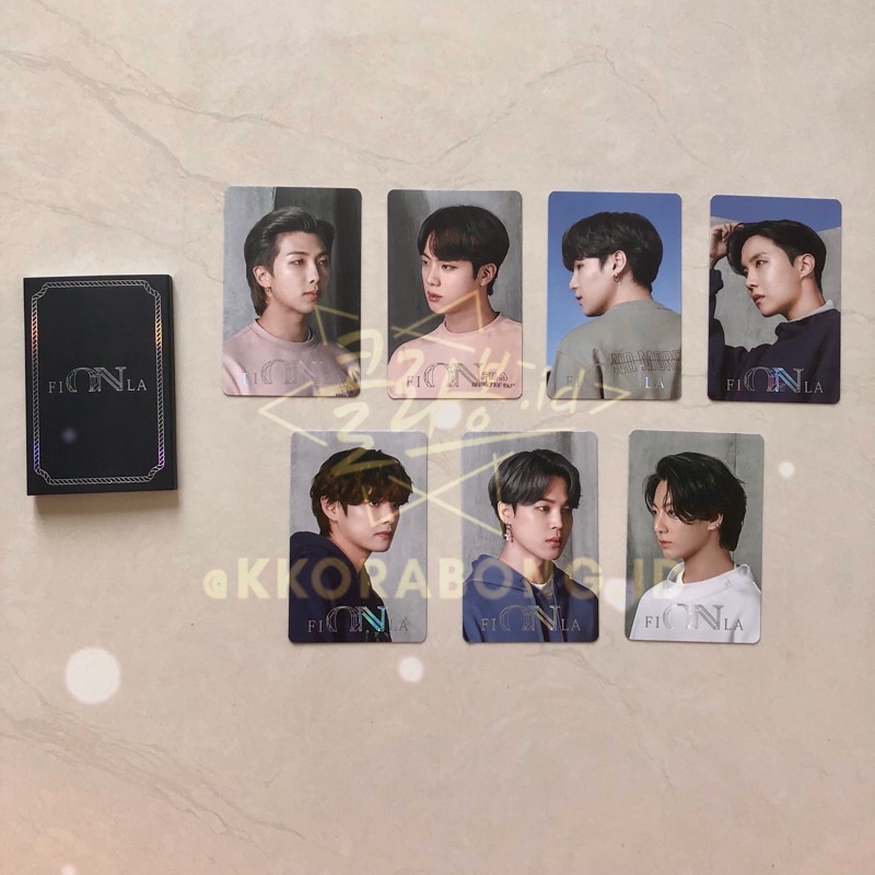 [READY] FILA BTS NOW ON Collection Photocard Wappen