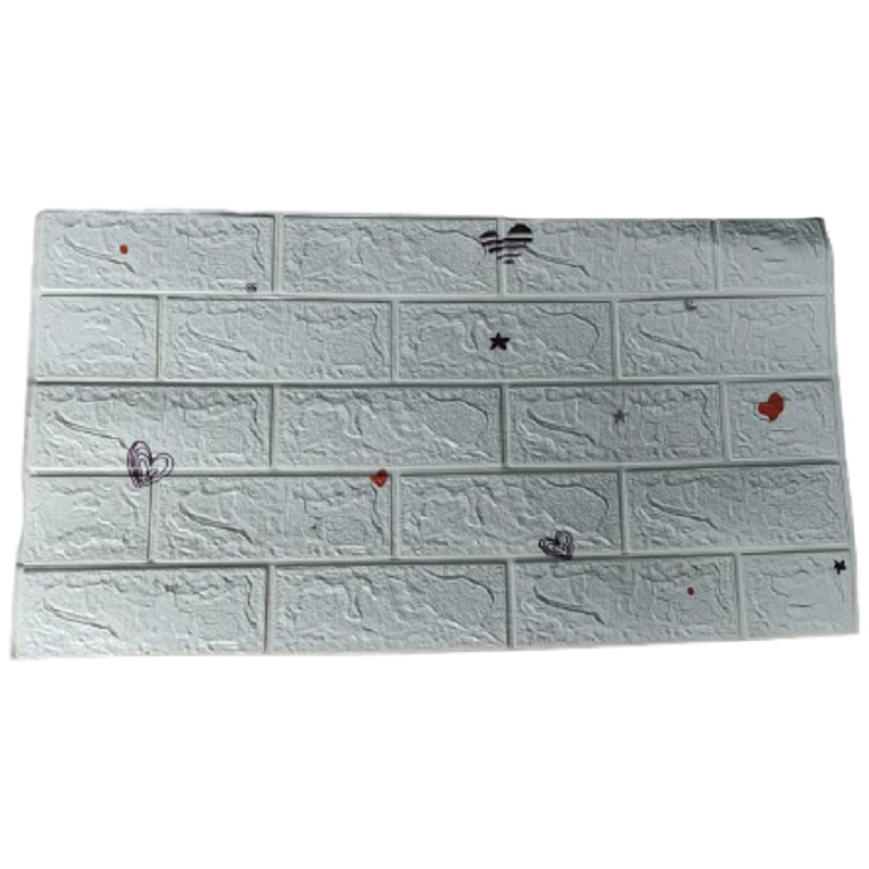 [1KG=24PCS] MGM Wallpaper Dinding Foam 3D Sticker Dinding Bata / Headboard 514 515 517 518-WL 07