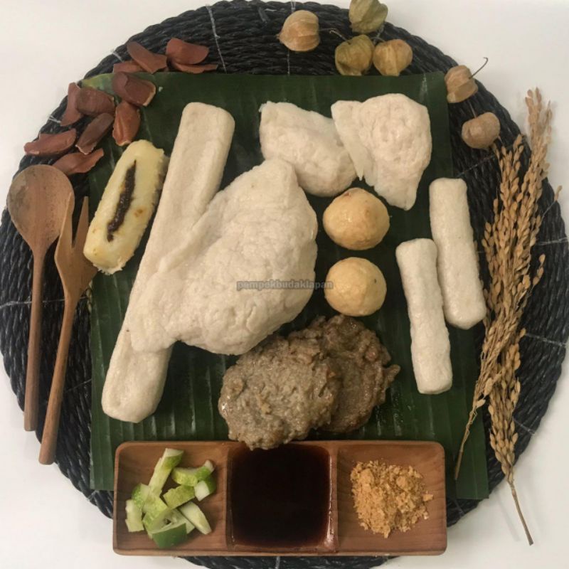 

Pempek Adaan Telok Telunjuk Kulit Cuko Asli Palembang