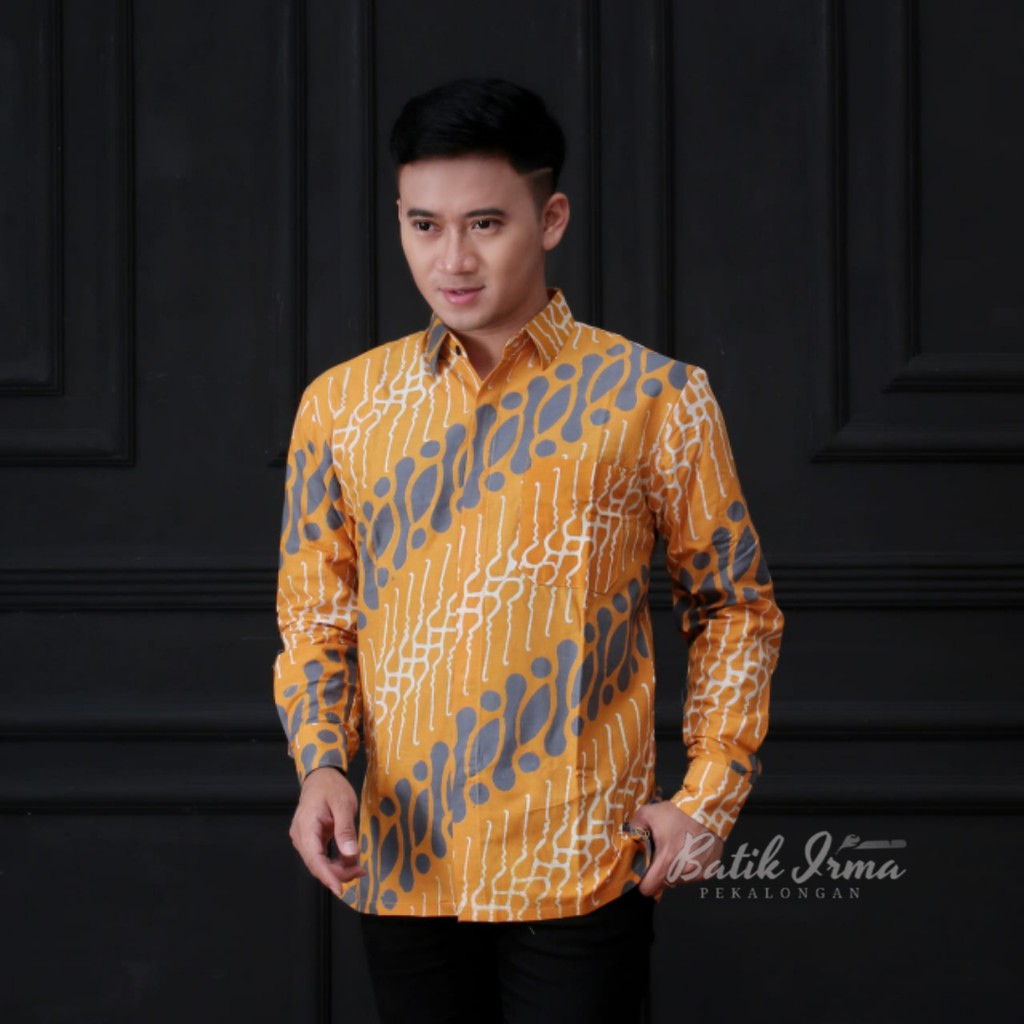 KEMEJA BATIK CAP MOTIF PARANG RAMEKAN