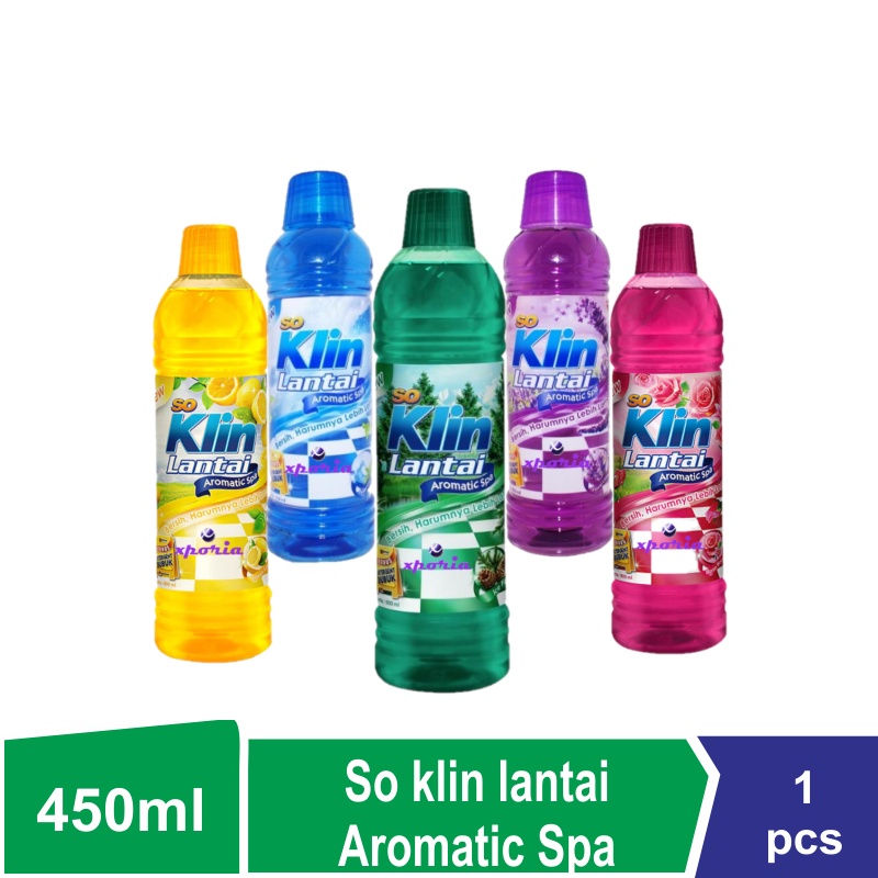 So Klin Pembersih Lantai Kemasan Botol 450ml