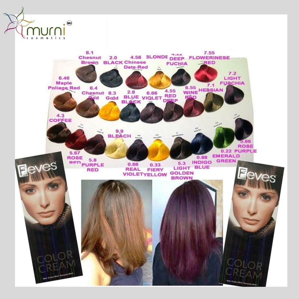 FEVES Hair Color 60ml