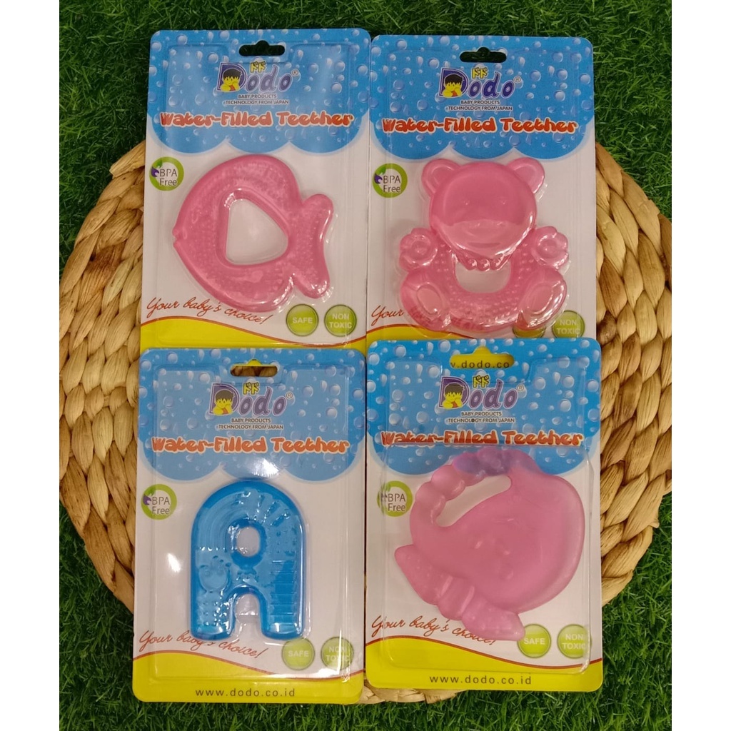 Dodo Baby Water Teether Mainan Gigitan Bayi Karakter Bahan Air