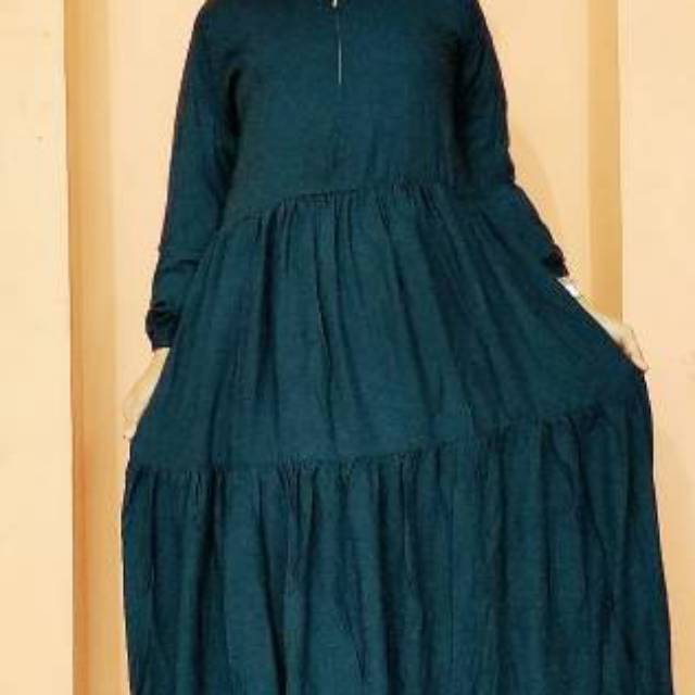 GAMIS RAYON 3 DARA RESLETING DEPAN