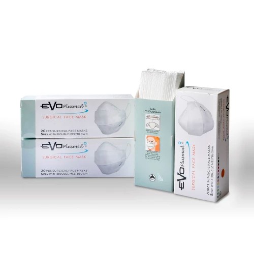 Masker Evo Plusmed 5 Ply Medis Murah