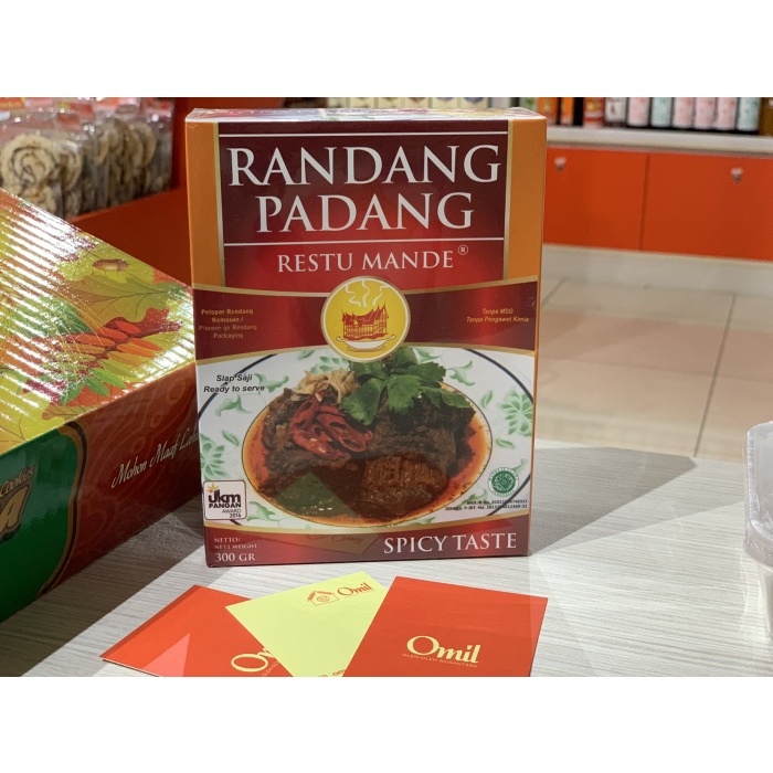 

Rendang Sapi Pedas Restu Mande