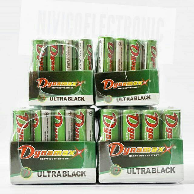 ( 1 BIJI ) Baterai A2 Untuk Remot TV Dan Alat Alat Rumah Tangga Dynamax Ultrablack AA