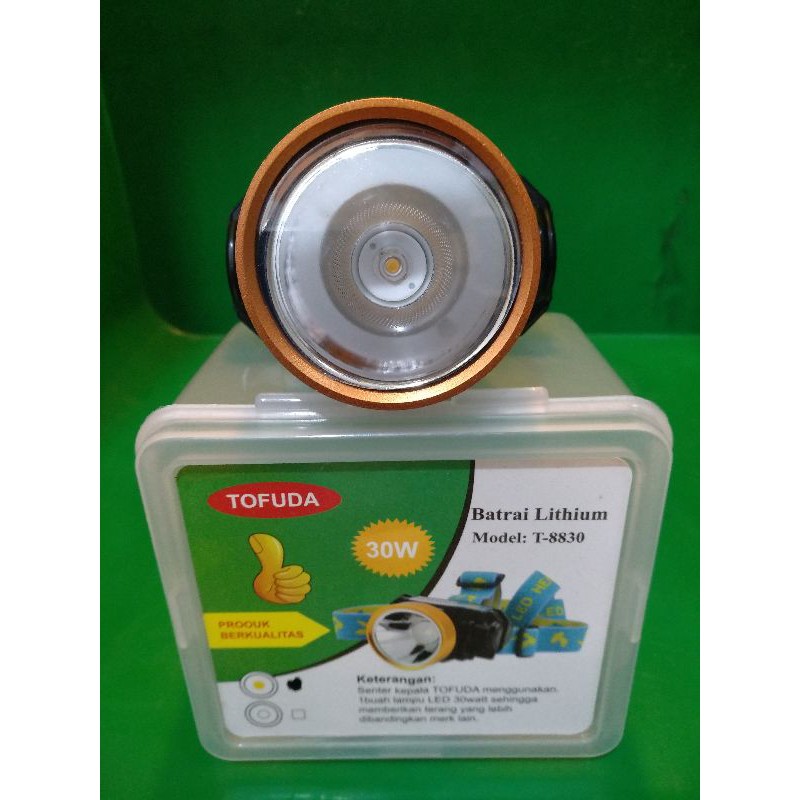 SENTER KEPALA TOFUDA 30W