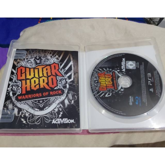 PS 3 Guitar Hero Warriors of Rock
